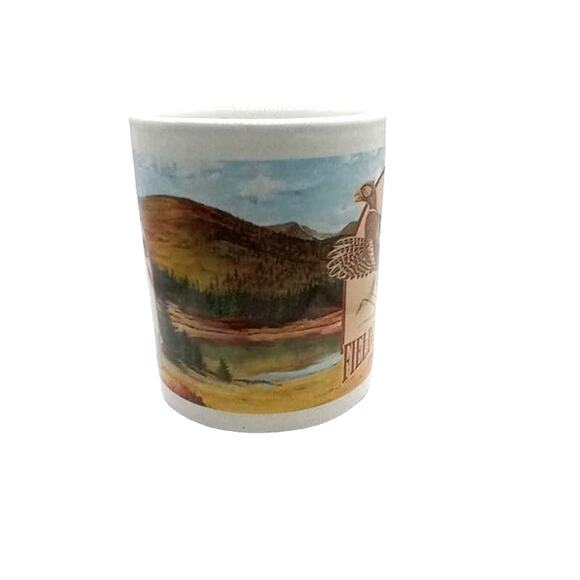 🦌Field & Stream Mug ☕ Rustic Lodge Gift for Outdoorsmen🐟 - Picture 3 of 13